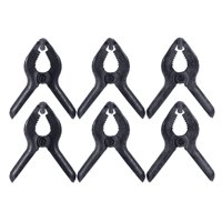 Andoer 6pcs Tight Clip Clamp Photographic Equipment Universal Use for Photography Studio Photo Paper Background Backdrop Stand Holder