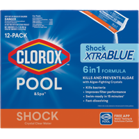 Clorox Pool&Spa Shock XtraBlue Pool Shock, for Swimming Pool Use
