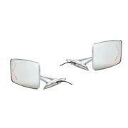 United Pacific Exterior Mirror Set WIth LED Turn Signal 1973-87 Chevy/GMC Truck