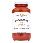 Keto Vodka Pasta Sauce by Yo Mama's Foods - Pack of (1) - No Sugar Added, Low Carb, Low Sodium, Gluten Free, Paleo Friendly, and Made with Whole, Non-GMO Tomatoes