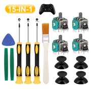 Tool Kit for Xbox One / S / X Xbox 360 PS4 and PS3 7 in 1 Tool Set for Controllers Consoles, T6 T8H and T10H Sizes, Screwdriver Repair Prying Tools