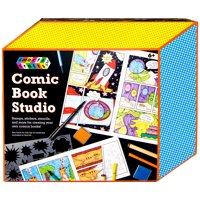 Smarts & Crafts Make Your Own Comic Book Studio Kit, 33 Pieces