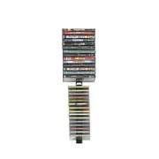 Atlantic Media Stix Wall-Mount Media Storage Rack, Set of 4 (64 CDs or DVDs)