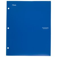 Five Star Two Pocket Folder, Plastic