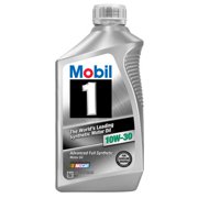 (3 Pack) Mobil 1 10W-30 Full Synthetic Motor Oil, 1 qt.
