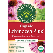 Traditional Medicinals, Organic Echinacea Plus, Tea Bags, 16 Count