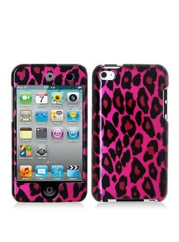 Design Crystal Hard Case for Apple iPod Touch 4th Gen - Pink Leopard