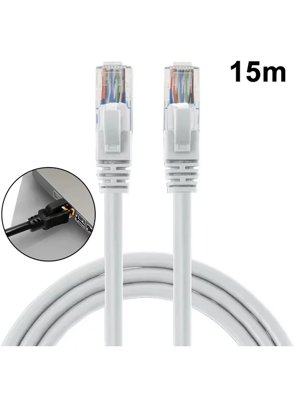 Outdoor Ethernet Cable , Cat5 Outdoor Ethernet Cable Waterproof Ethernet Cable High Speed LAN Network Patch Cable Cord with Gold-Plated RJ45 Connector