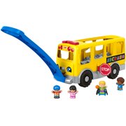 Fisher-Price Little People Big Yellow School Bus, Musical Pull Toy