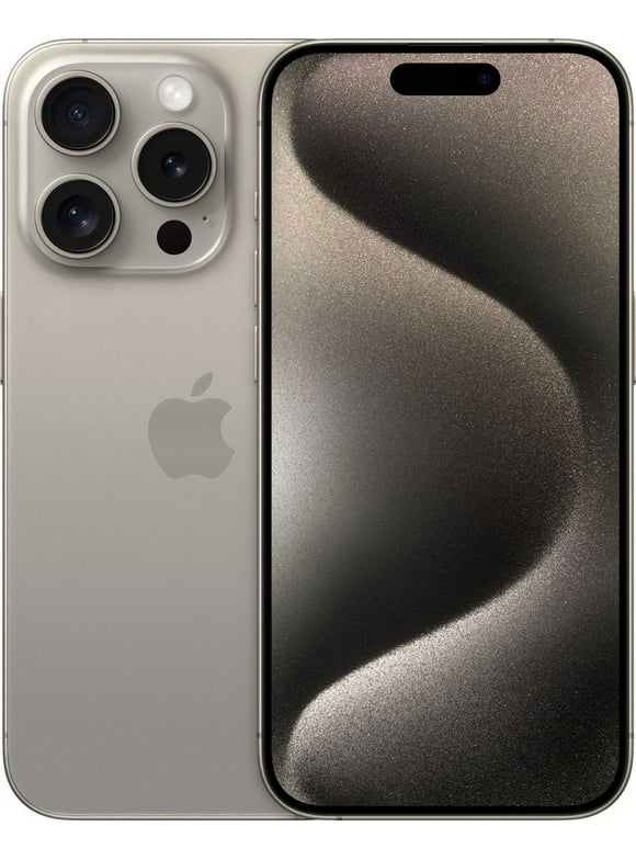 Restored Apple iPhone 15 Pro Max Unlocked 256GB Natural Titanium (Refurbished)