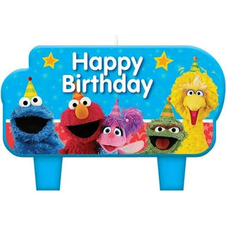 Sesame Street 2 Birthday Candle Set