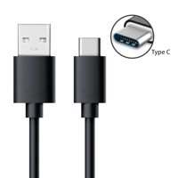 Afflux 6FT USB Type C Cable Fast Charging Cable USB-C Type-C 3.1 Data Sync Charger Cable Cord For Samsung Galaxy S8 S8 Plus Nexus 5X 6P OnePlus 2 3 LG G5 G6 V20 HTC M10 Google Pixel XL Black