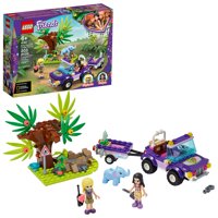 LEGO Friends Baby Elephant Jungle Rescue 41421 Building Toy for Kids; Jungle Rescue Fun Toy Promotes Creative Play (203 Pieces)
