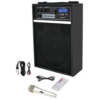 Pyle Pro Pwmab250bk 300-watt 6.5" Portable Pa Speaker System