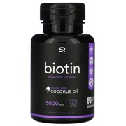 Sports Research Biotin with Coconut, Dietary Supplement, Softgels