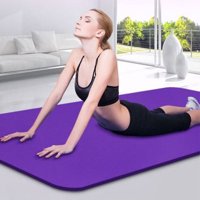 6mm Non-slip Yoga Mat Health Lose Weight Fitness Durable Thick Exercise Pad