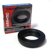Opteka T-Mount Lens Adapter for Panasonic G1, GH1, Olympus PEN E-P1, E-P2, and other Micro Four Thirds Cameras