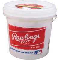 Rawlings Bucket of 8U Official League OLB3/R8U Baseballs (24 Pack)