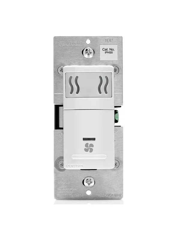 Leviton R02-IPHS5-0LW White Humidity Control Sensor