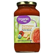 (6 Pack) Great Value Organic Parmesan Romano Pasta Sauce, 24 oz
