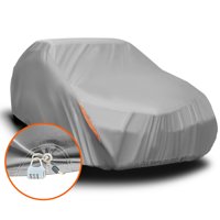 Full Car Cover Yitamotor Universal Fit Waterproof Sun UV Snow Rain Resistant All Weather Outdoor Indoor Protection ,Fit Cars 216.54L*74.8W*59.06H