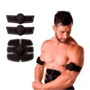 Muscle Toner, Abdominal Toning Belt Abs Trainer Body Fitness Belt Ab Workout Machine for Men & Women Arm & Leg Trainer