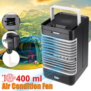 Portable Air Conditioner, USB Personal Air Cooler, 4 in 1 Mini Mobile Personal Space Cool Air Ultra, Humidifier and Purifier,  Desktop Cooling Fan for Office, Home, Travel, Dorm