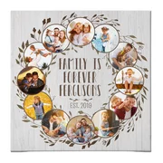 Personalized Oh What A Year Family Photo Canvas-Available in 2 Colors