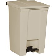 Rubbermaid Commercial, RCP614400BG, Step-on Waste Container, 1 Each Each, Beige