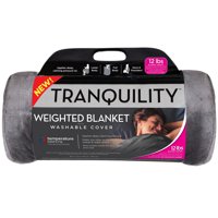 Tranquility Temperature Balancing Weighted Blanket with Washable Cover, Multiple Weights