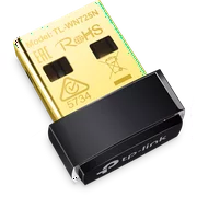 TP-Link TL-WN725N | 150Mbps Wireless N Nano USB Adapter | Speedy Wireless Transmission