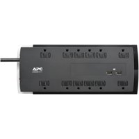 APC 12-Outlet Surge Protector 4320J with USB Charging Ports, SurgeArrest Performance (P12U2)
