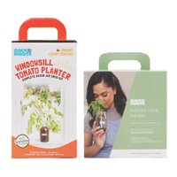 Back to the Roots Tomato & Basil and Mint Herb Windowsill Bundle