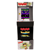 Arcade1Up Frogger At- Home Arcade Game with Light Marquee and Licensed Riser