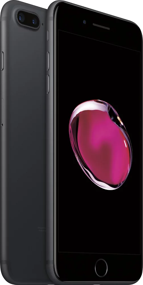 Apple iPhone 7 Plus 32GB GSM Unlocked - Black (Used) with Liquid Nano Screen Protector
