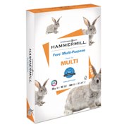 Hammermill Fore Multipurpose Paper, 96 Bright, 20lb, 11 x 17, White, 500 Sheets/Ream -HAM103192