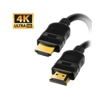 4K HDMI Cable HDMI Cable for TV 25' High-Speed 4K HDMI Cable with Ethernet 25 ft (ver 2.0)[Supports UHD 4K 2160p 60 Hz, Full HD 1080p, 3D, Multi View Video , Ethernet, Audio Return & Smart TV]