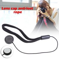 Universal DSLR Lens Cover Cap Holder Keeper Anti-lost String Leash Strap Cord String Leash Rope for Canon for Nikon for Sony SLR DSLR Digital Film Camera Accessories