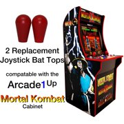 Arcade1up Martal Kombat, Rampage, Jamma, 2 Joystick Bat Top Handles, New