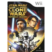 Star Wars Clone Wars Republic Heroes - Nintendo Wii (Refurbished)