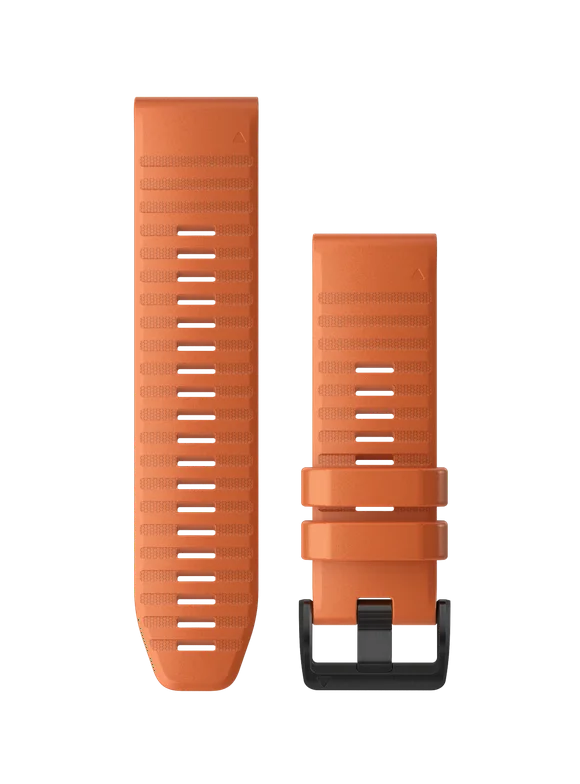 Garmin QuickFit Watch Bands (26 mm), Ember Orange Silicone