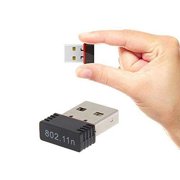 Orcaa Mini USB Wifi Wireless Adapter, 150Mbps, Supports Windows XP, Vista, 7, 8 and Linux