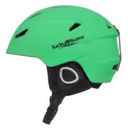 Lucky Bums Powder Series In-Mold Ski Snowboard Snow Sport Helmet, Green, Medium