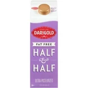 Darigold Fat-Free Half & Half, 1 Quart