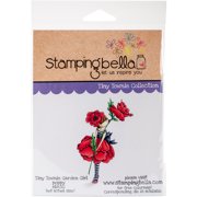 Stamping Bella Cling Stamps-Garden Girl Poppy