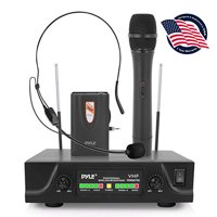 Pyle-Pro PDWM2700 Two Channels VHF Wireless Microphone