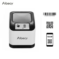 Aibecy 2200 1D/2D/QR Bar Code Scanner CMOS Image Desktop Barcode Reader USB Omnidirectional Screen Barcode Scanner