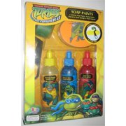 Teenage Mutant Ninja Turtles TMNT Soap Paints & Stamp Set - (Brand New)