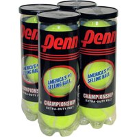 Penn Championship Extra Duty Tennis Balls, 4-Can Pack