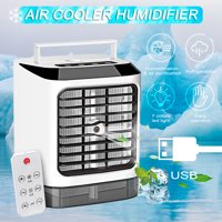 3 IN 1 USB Charging Mini Cooling Fan Portable Air Conditioning Fan Air Humidification Purification Device